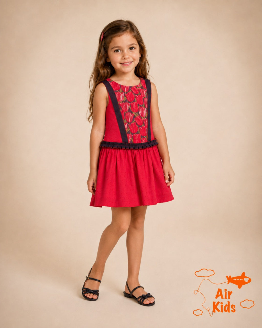 Vestido para Niña Foque 414502-45 Talla 6 Años
