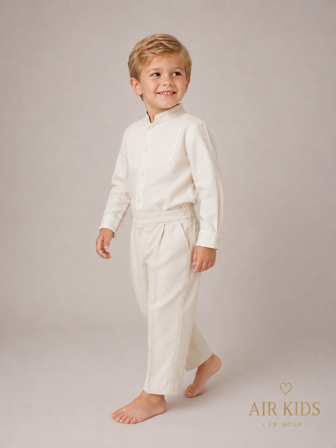 Traje de Ceremonia para Niño Shu Shu 002-02 Talla 4 Años