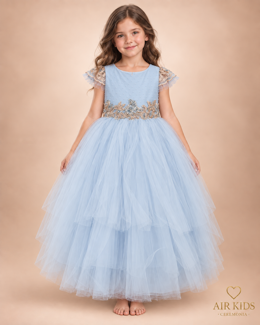 Vestido de Fiesta para Niña 24-504