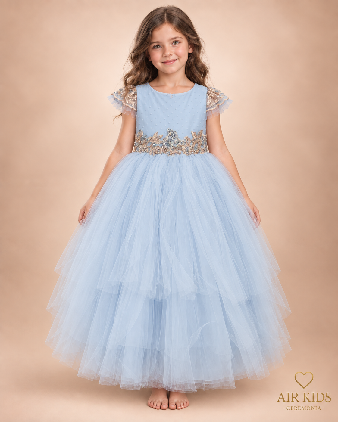 Vestido de Fiesta para Niña 24-504
