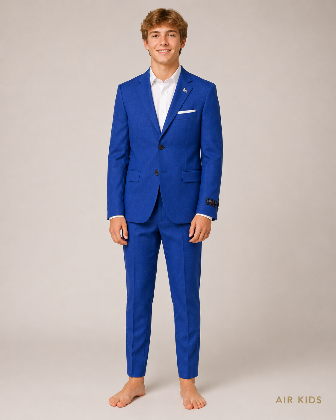 Traje para niño 2 pza Zilerys Azul 222410