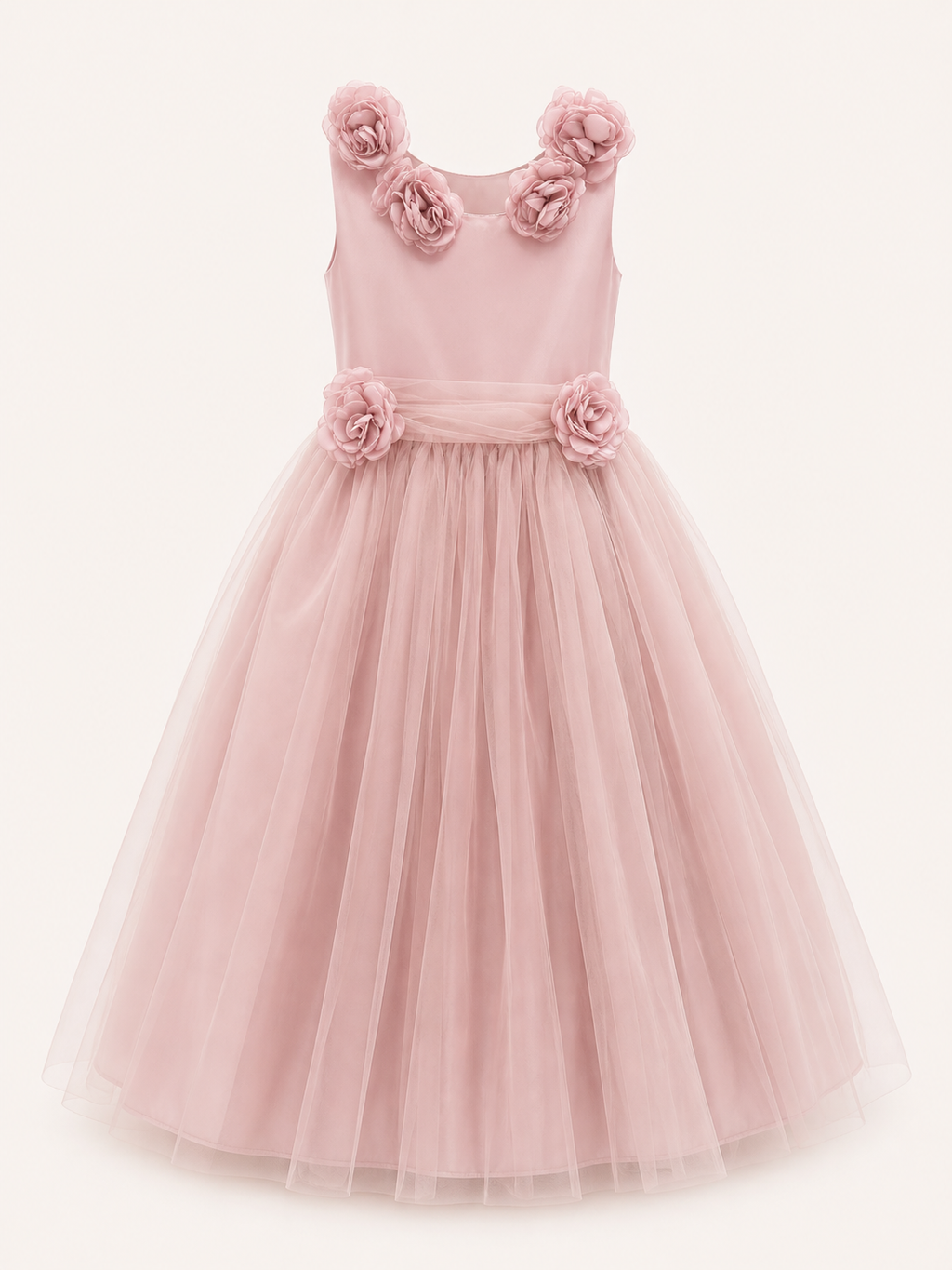 Vestido con corona especial 26-011 Talla 14 años