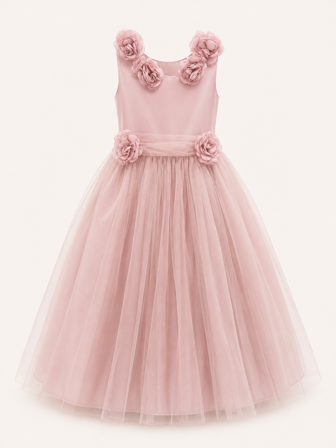 Vestido con corona especial 26-011 Talla 14 años