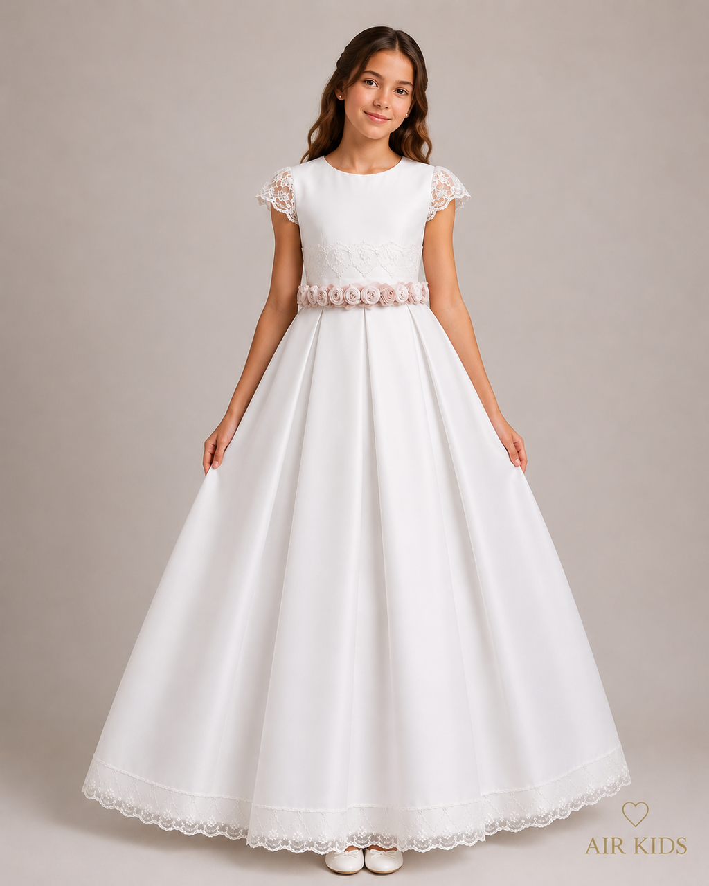 Vestido de priemra comunón para adolescentes