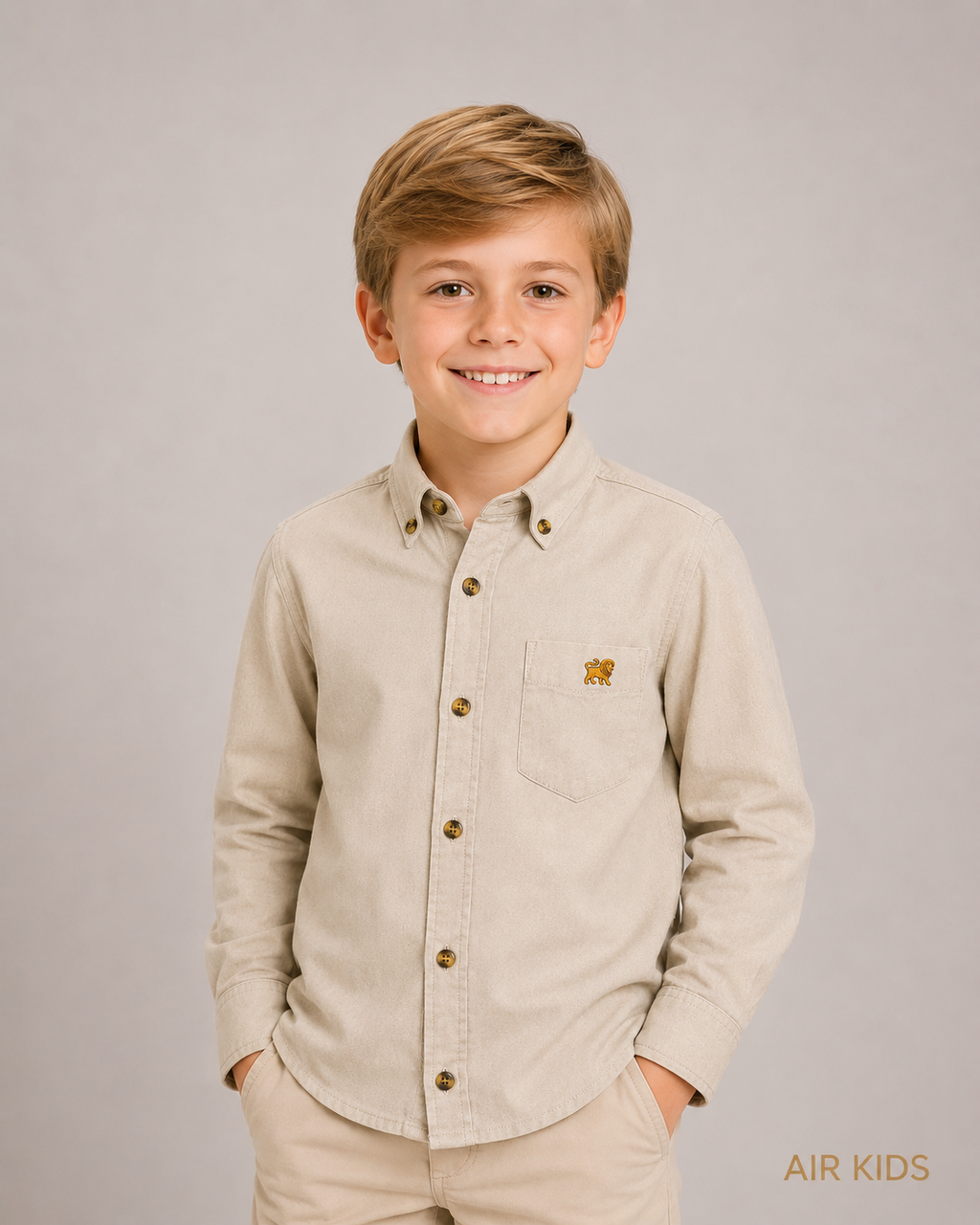 Camisa para Niño Puebla MNX 5457 Talla 8 Años