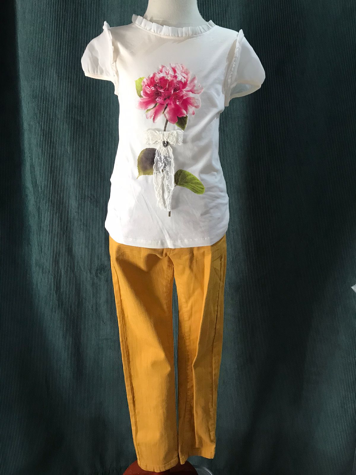 Conjunto de 2pza para Niña 3056-47 Talla 8 Años-Liquidacion