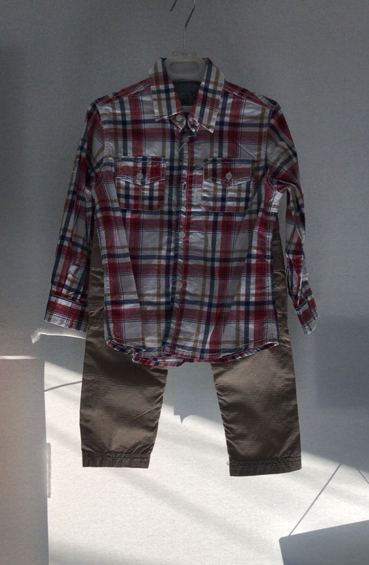 Conjunto de 2pza para Niño Puebla