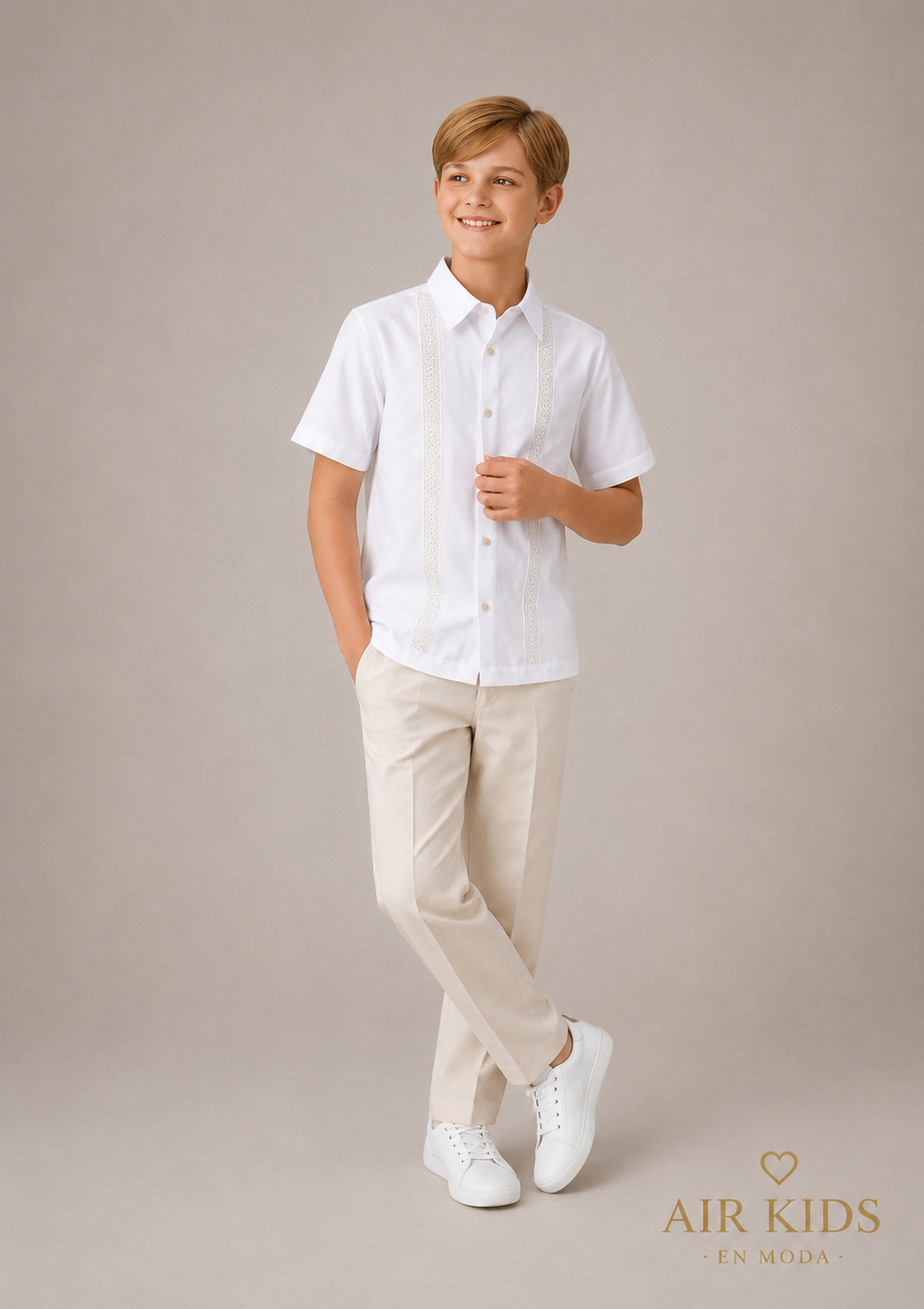Conjunto de Ceremonia para Niño de 2pza Didi 3823 Talla 12 Años