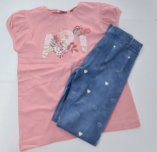 Conjunto de 2pz para Niña Mayoral 3047-74 Talla 6 Años