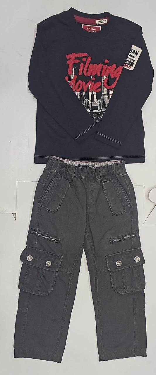 Conjunto de 2pza para Niño Puebla