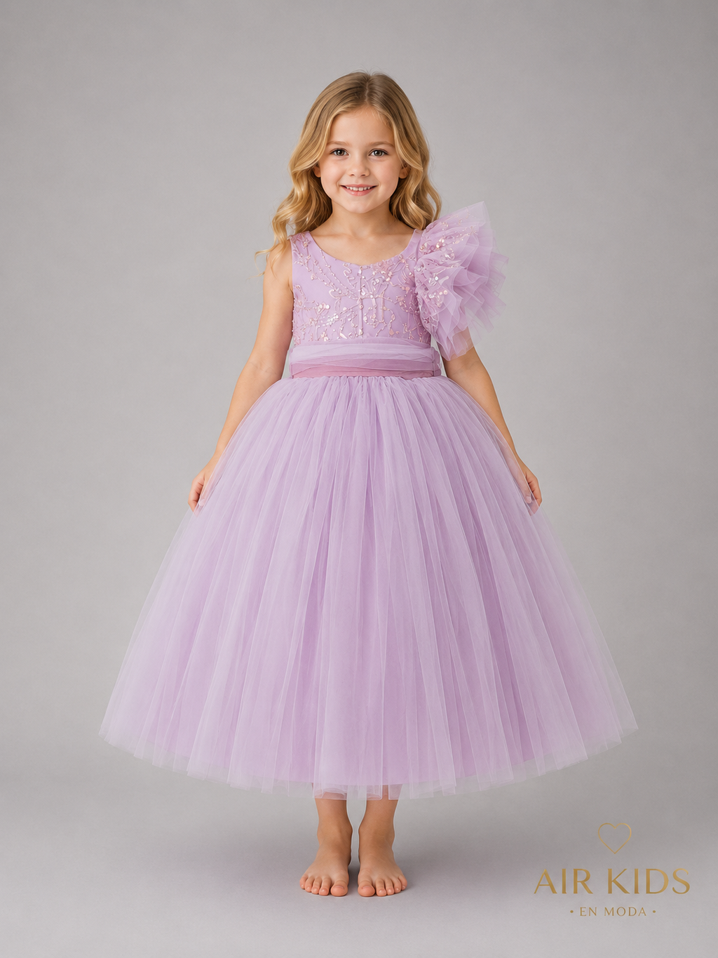 Vestido de Fiesta para Niña 24-502