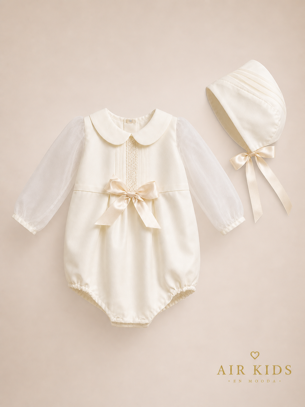 Pañalero de Bautizo para Niña 308-T18 Talla 18 Meses
