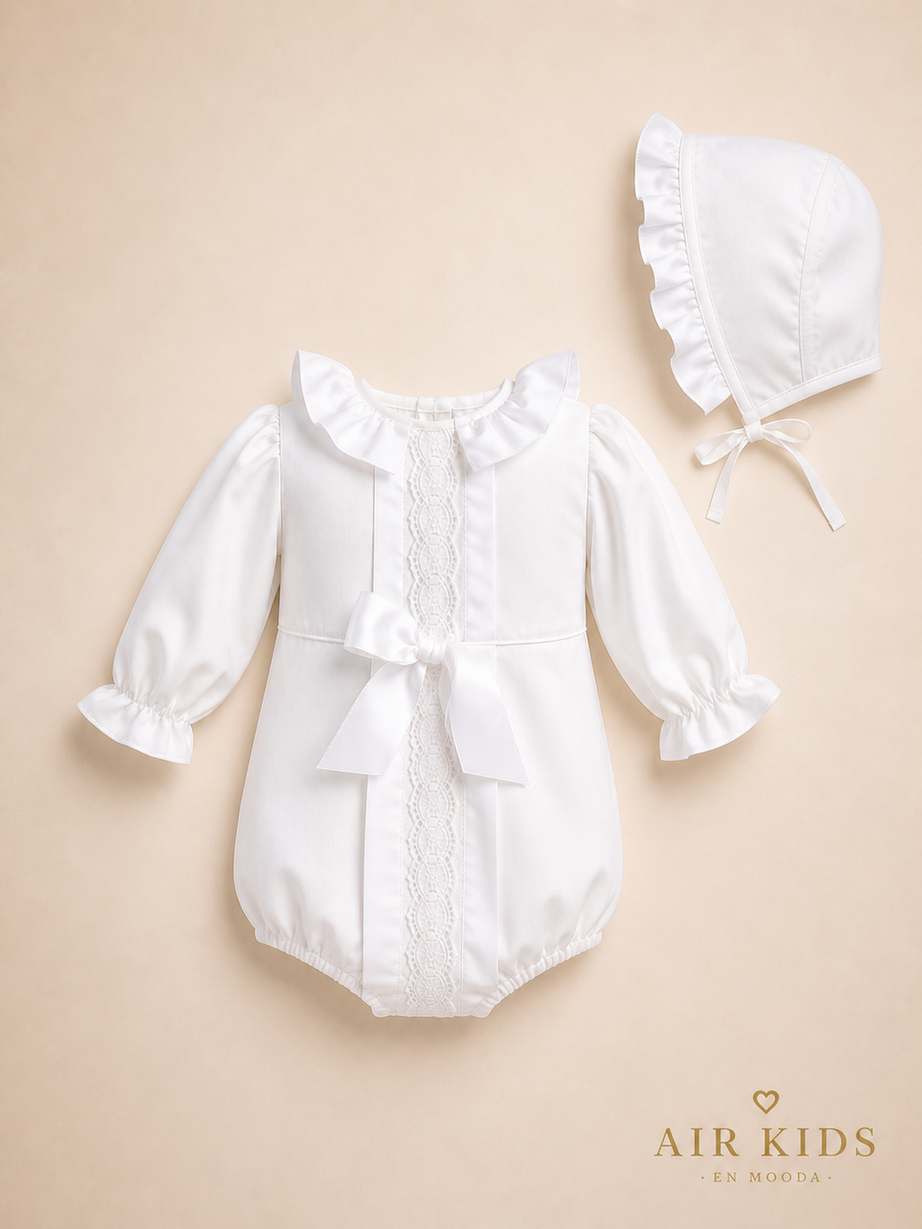 Pañalero de Bautizo para Niña 310-T18 Talla 18 Meses