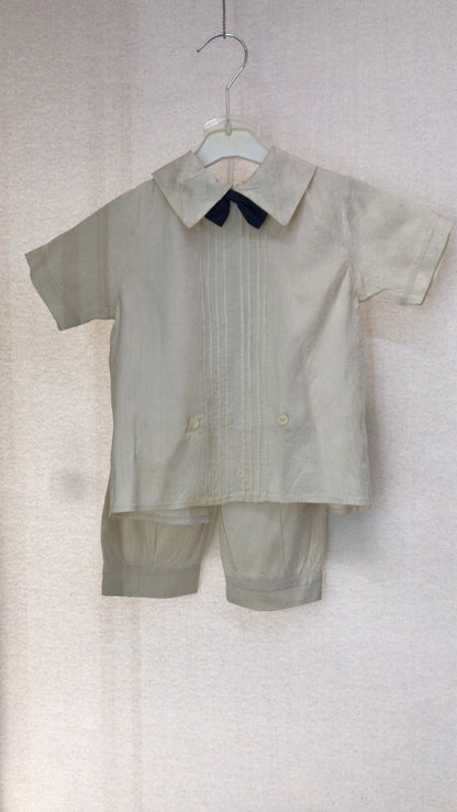 Traje para Bautizo Niño 001-01 Talla 3 Años