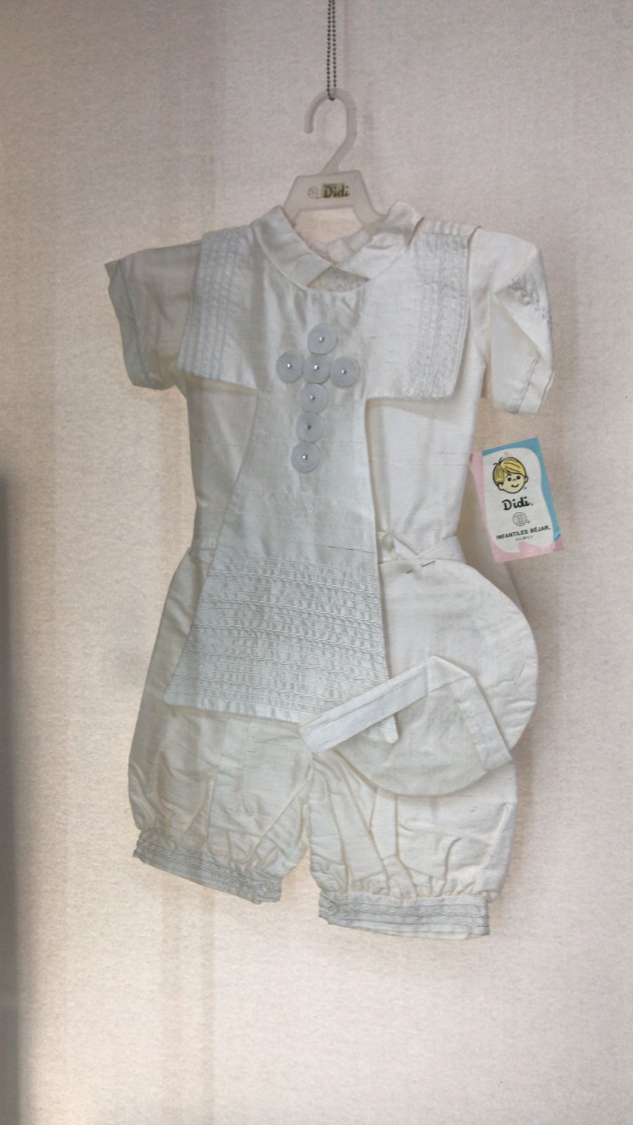 Traje para Bautizo Niño Didi 6541-24 Talla 24 Meses