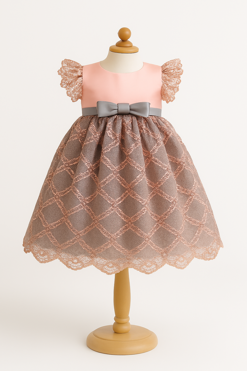 vestido fiesta para niña de talla 2